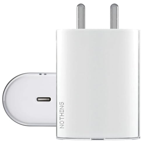 Image of Original 45W USB-C Power Adapter | Fast Charger Compatible with Nothing (2a), (3a), Nothing 1, Nothing 2, Tablets, Laptops & USB-C Devices