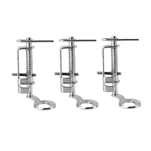 Set de 3 Piezas Pies Prensatelas de Metal para Máquina de Coser miniatura 1