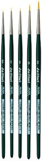 Da Vinci 4237 Series Brush Set, Bristle, Purple/Black/Green/White, 30 x 30 x 30 cm