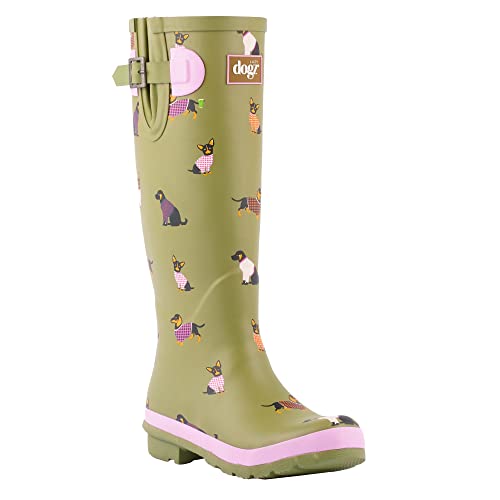 Lazy Dogz Damen Harper Mode-Stiefel, Navy, 38 EU