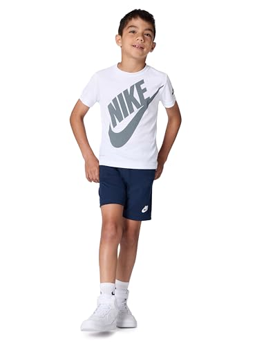 Dri-FIT Logo Graphic T-Shirt & Shorts Two-Piece Set 6 Little Kid
