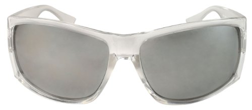 Clear Sports Sunglasses with Color Mirrored Lens 540708CL-REV2