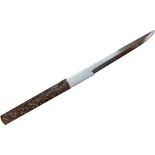 Preisvergleich Produktbild Isideco Kozuga Bambusmuster Bronze Beimesser für Samurai Katana