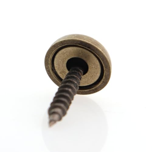 Set de 16 tornillos de cobre autoperforantes 15mm con arandelas miniatura 4