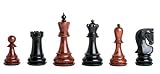 The House of Staunton - The Zagreb Elite Chess Set - Pieces Only - 3.875" King - Golden Rosewood & E
