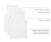 Lacoste Men's 100% Cotton Regular Fit Crew Neck Tank Top, 3-Pack, White, Medium
