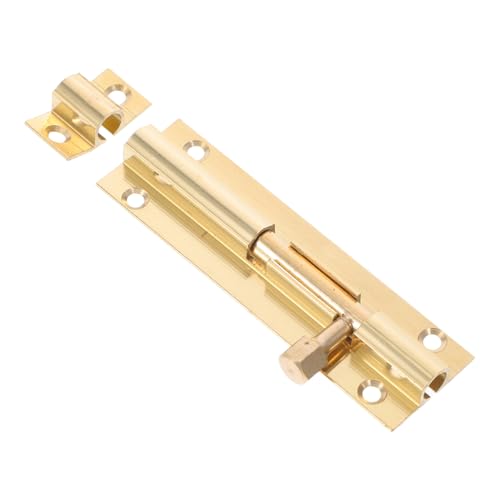 GALPADA Cerrojo para Puertas y Ventanas Pestillo de Seguridad Resistente para Exterior Cierre Deslizante Vintage para Madera Instalación Fácil con Tornillos Incluidos Uso Hogar y Oficina