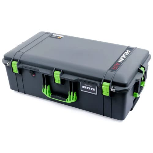 Pelican Charcoal & Lime Green 1615 air case. Comes empty.