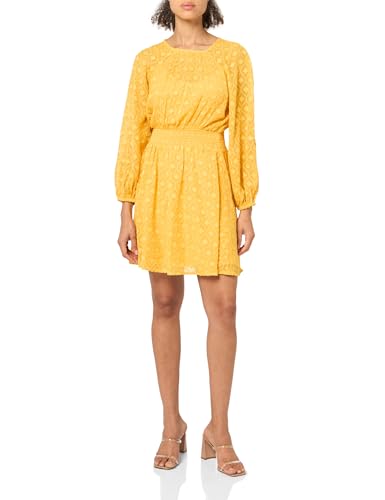 Robe Tommy Hilfiger à manches longues et taille smockée pour femme