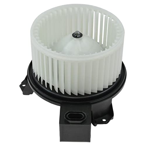 Image of TRQ Heater Blower Motor with Fan Cage Wheel Compatible with 10-14 Ford Mustang