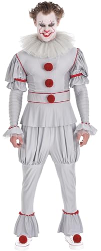 Party City Pennywise Costume for Adults, It Chapter Two -