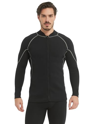 Men's Super Stretch Wetsuit Top & Shorts 2mm Talla Pequeña miniatura 2