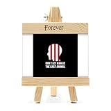 Quantité : 1 cadre Cadre photo en bois avec inscription « Don\'t Let Man Be The Last » - 10,2 x 15,2 cm