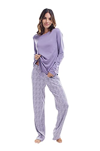 Incredibly Soft Pima Cotton Women's Pajamas Set - The Long Sleeve Set