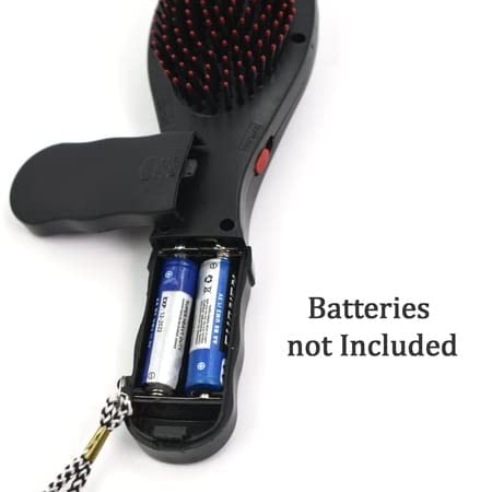 JAY BHAGWATI TOOLS & MACHINERY Comb Straightener Electric Straightening Hot Comb Heated Ceramic Hairbrush Straightening Brush For Hair & Beards, Black 3