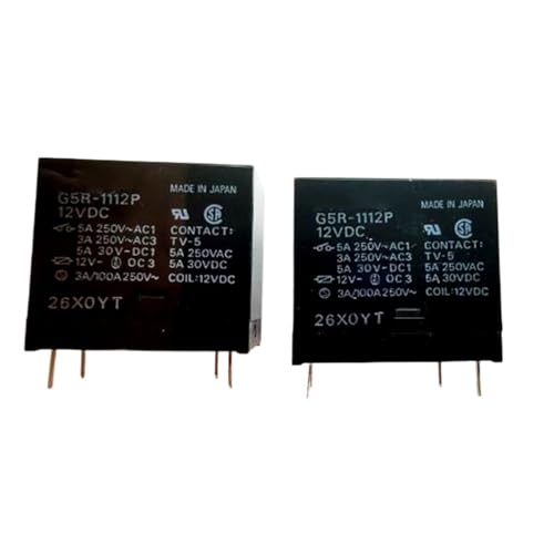 Relais G5R-1112P-12VDC DC12V DIP4 pour circuit imprime electronique