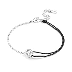 Silvery | Chain and Black Rope