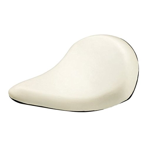 Biltwell Slimline Solo Seat Raw Pan Selle universelle pour moto Harley et Custom
