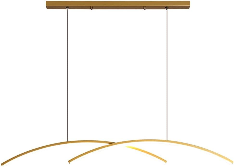 Plafonnier LED suspendu pour îlot de cuisine lustre moderne tricolore