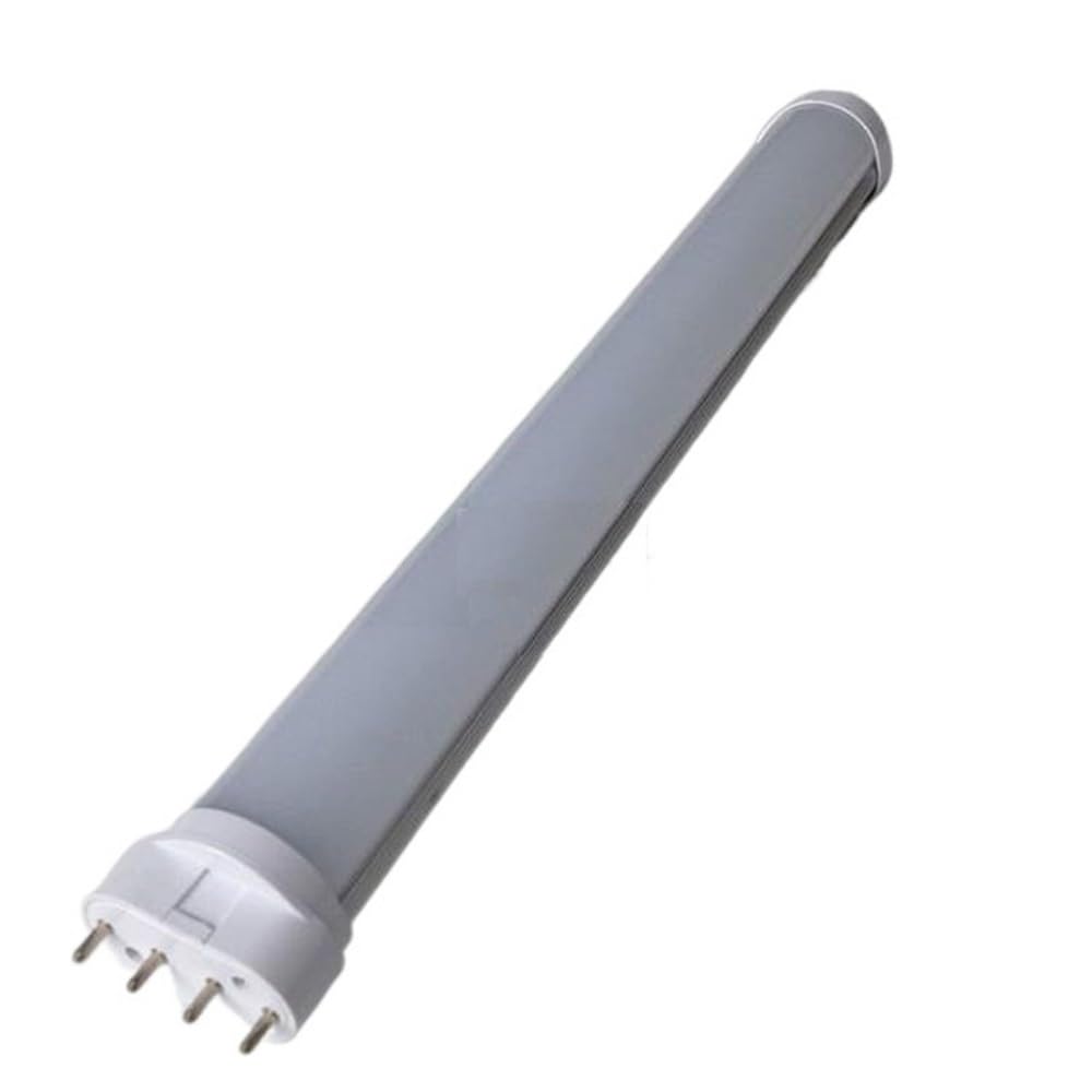 HHF lampy domowe, Opakowanie 10 sztuk, wtyczka do świetlówki LED 2G11 AC85-265V 8W/10W/15W/18W/20W/22W, podwójna świetlówka typu H(4000K(White),410mm 15W)