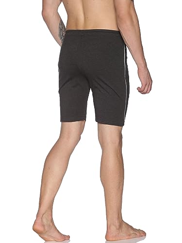 Image of Dollar Cotton Rich Fabric Solid Men's Shorts | Contrast Piping | One Side Zipper Pocket with Embossed Branding | Self Waistband with Drawcord | Wide Array of Attractive Colours