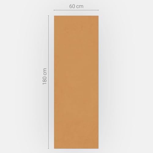 Tapis magnétique imperméable 60x180cm lavable et durable couleur orange - 4