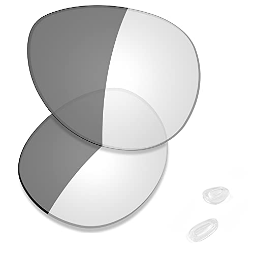 Image of SAUCER Premium Replacement Lenses & Nosepads for Oakley Feedback OO4079 | UV400 Protection, Anti-Scratch, Precise Fit