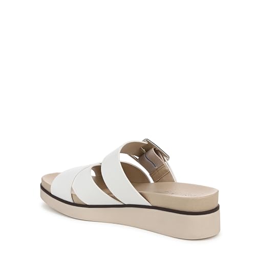 LifeStride Womens Getaway Slide Sandal Bright White 8.5 W by LifeStride - Used condition - Image 8