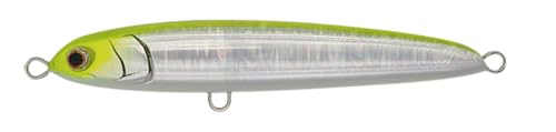Maria Pencil Bait Relise S130 5.1 inches (130 mm), 2.5 oz (70 g), Lime Chart Glow B21H 595-666 Lure