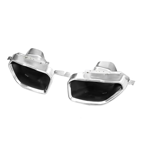 Embout échappement BMW G20 G21 en finition silver pour une finition haut de gamme
