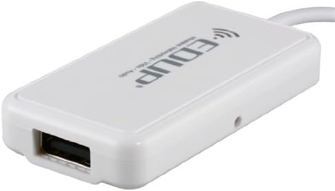 Close-up of the USB port on the EDUP EP-3701 device