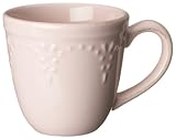 Signature Housewares Now & Then 10-Ounce Mugs, Rose Blossum, Set of 6