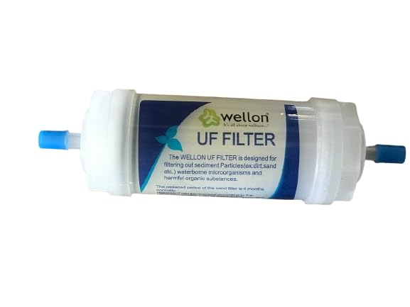 wellon 4" inch uf membrane filter for all type of ro water purifier and filter ((ultrafiltration cartridge)).