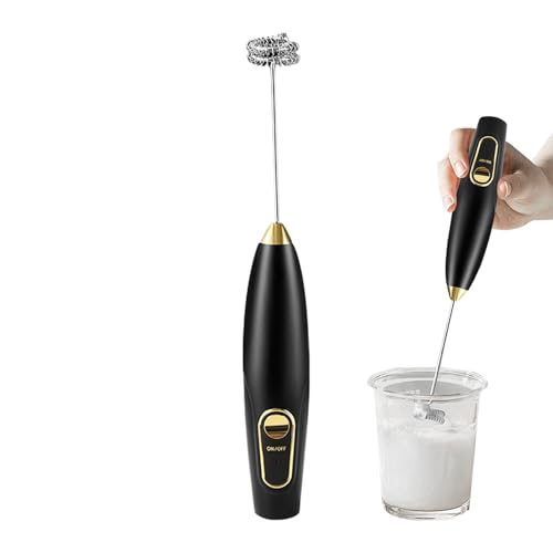 Bacchetta schiumatrice per latte,Miscelatore per bevande a mano,Miscelatore per frappe per cappuccino schiumatoio | Bacchetta schiumatrice, miscelatore per latte con 3 velocità per