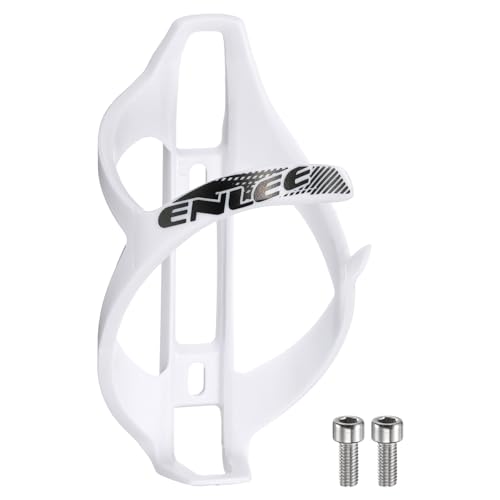 sourcing map Bicycle Water Bottle Holder Lightweight Universal Bike Bottle Cages Cycling Cup Holder for MTB Mountain Road Gravel, White