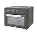 bimar B301 Four numérique 30 litres Prêt-four électronique fonction friteuse à air, parois intérieures Inox, écran tactile, cuisson basse température, 18 programmes préréglés Puissance 1800 W