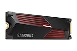 Samsung SSD Interne 990 PRO avec dissipateur, NVMe M.2 PCle 4.0, 4 To, Vitesse de lecture jusqu'à 7 450 Mo/s, Gestion Intelligente de la chaleur, MZ-V9P4T0CW