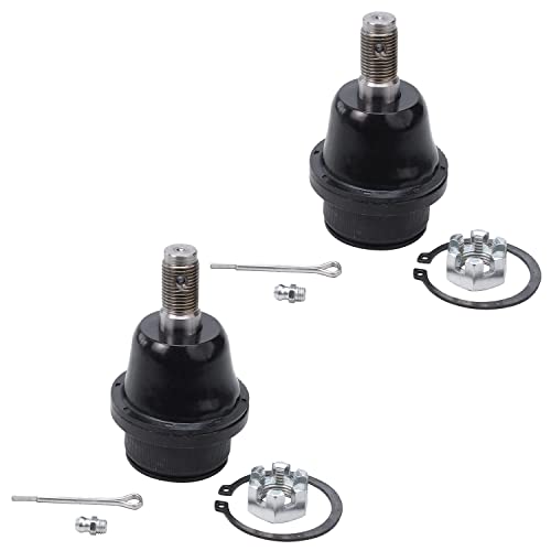 Image of Detroit Axle - 10pc Suspension Kit for 2003-2009 4Runner FJ Cruiser Lexus GX470 2 Front Upper Control Arms w /Ball Joints 2 Lower Ball Joints 4 Inner Outer Tie Rod Ends 2 Rear Sway Bars Replacement