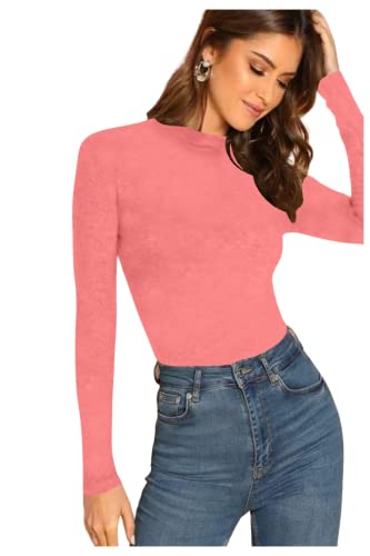 Image of Dream Beauty Fashion Women's Casual Round Neck Long Sleeves Stylish Top, 23 inch inches (Top Empire-06)