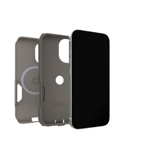 Image of OtterBox iPhone 17 Commuter Series Case - Grey Comfort - Thin & Protective iPhone Case, Dual-Layer, Impact Absorbing iPhone Case