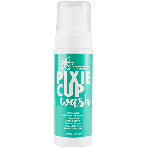 (6.75oz) Pixie Menstrual Cup Wash - More Wash in Bottle Than Any Other