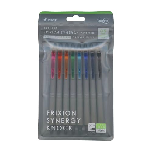 Set de 8 bolígrafos Pilot Frixion 0.5 colores miniatura 1