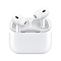 Apple AirPods Pro 2 アクティブノイズキャンセリング、ワイヤレスイヤホン、Bluetooth5.3、外部音取り込み、パーソナライズされた空間オーディオ、原音に忠実なサウンド、H2 チップ、USB-C 充電、防塵性能と耐汗耐水性能、「探す」対応、Qi充電、ヒアリング補助機能 #1