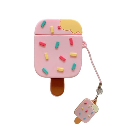 Image of YODI Case Cover for Airpods Pro|Pro 2|Airpods Pro 3|Airpods 4 Pouch, Silicone Cases with Cleaner Kit 360 Drop Protection,Shock-Resistant ((Ice Pink), Airpods Pro /Pro 2)