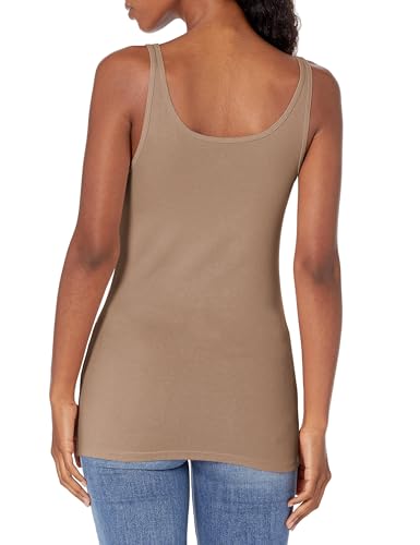 Image of Amazon Essentials Women's Slim-Fit Thin Strap Scoop Neck Tank Top