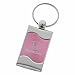 Au-TOMOTIVE GOLD Spun Wave Logo Key Chain for Honda (Pink)