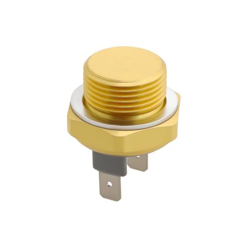 YINETTECH Interruptor de Temperatura del Ventilador del Radiador M12x1,5 100-959-0002 100 959 0002 Compatible con Opel Compatible con Monza
