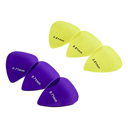 Amazon Basics Lot de 10 médiators en polycarbonate transparent pour guitare - Les Beatles, Paul McCartney, John Lennon, RIngo Starr, George Harrison Amazon Basics Lot de 10 médiators en polycarbonate transparent pour guitare – Image 5