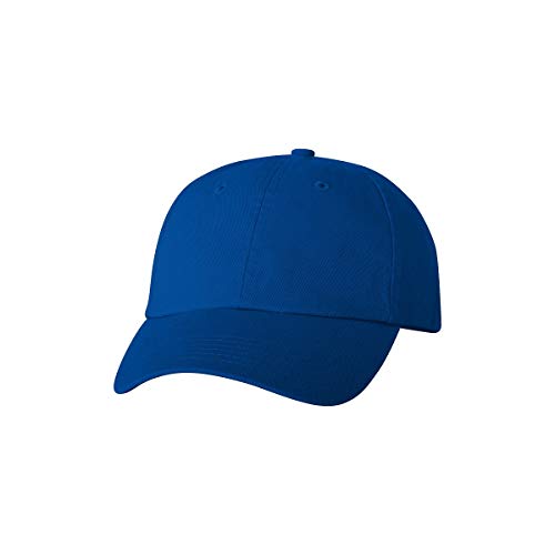 Blank Valucap Classic Dad Youth Cap Blue