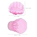 HEALEEP Anti-Static Cap Breathable Mesh Working Beanie Pink Protective Hat for Clean Rooms Factory Food Industry Safety Headwear